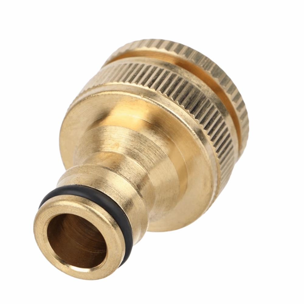 4PCS Quick Connect Hose Connector 1/2" and 3/4" Female Thread Hose Adapter  Garden Irrigation