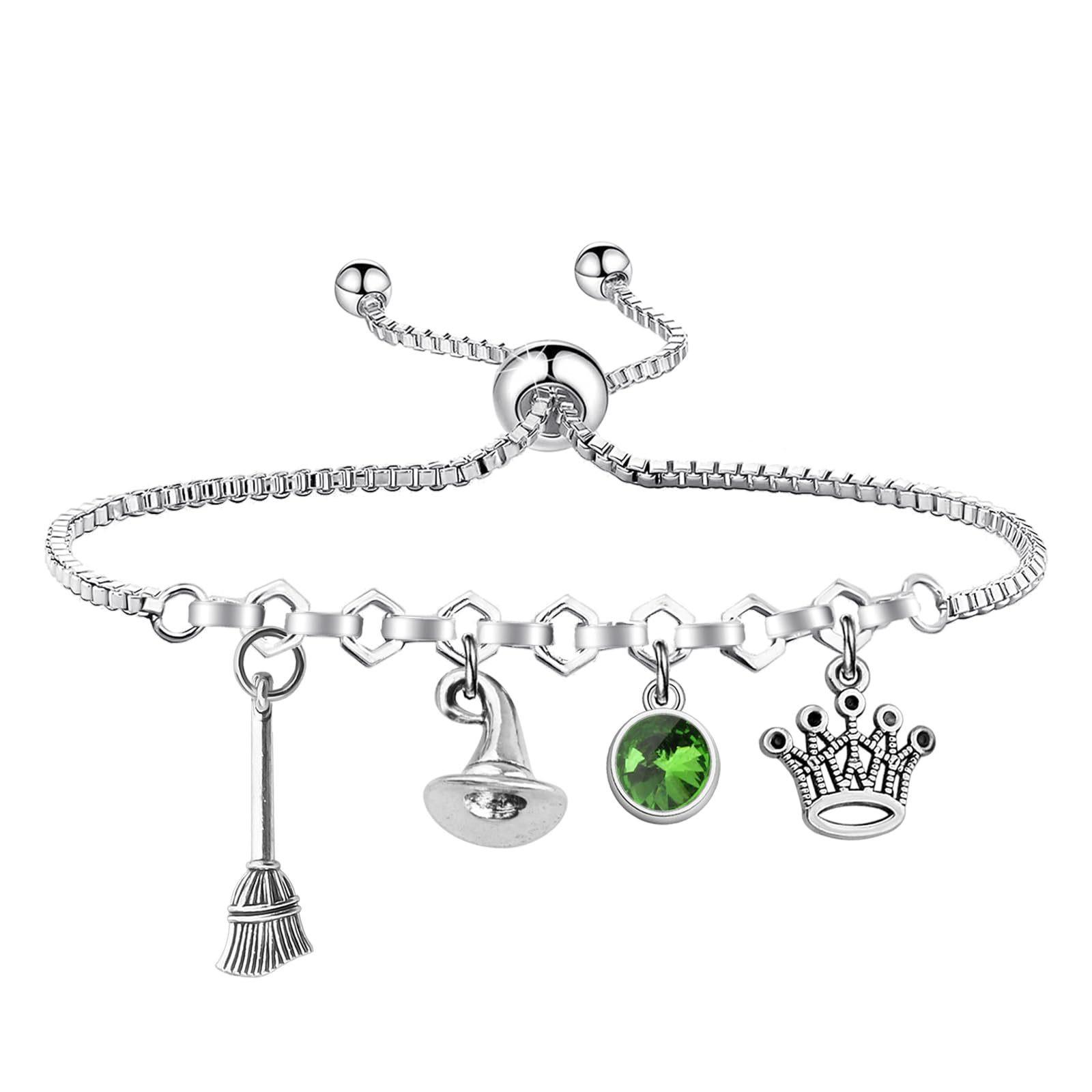 

Зло вдохновение музыкальный подарок злой браслет с подвесками персонализированный универсальный браслет регулируемый браслет белый