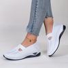 Women's Shoes Breathable Slip On Shoes Comfortable Breathable Casual Shoes Flat Sneakers Outdoor Shoes
