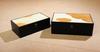 Set of Two Wooden Boxes with Imitation Calf Hair