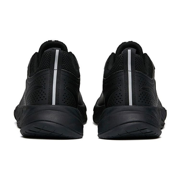 Anta Comfortable Shock Absorbing Non-Slip Durable Low-Top Running Shoes Men Sneaker Black 112145523-13