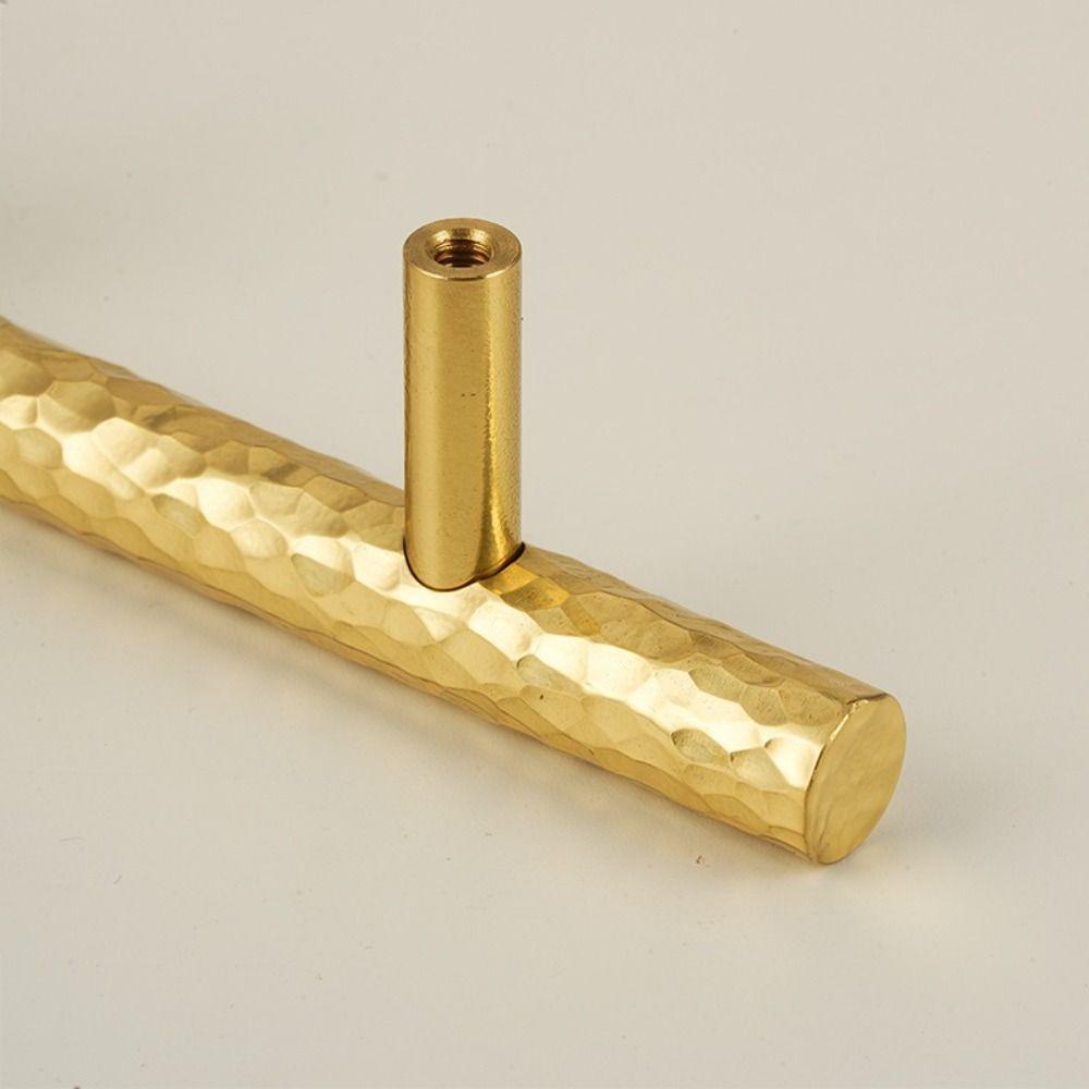 Solid Brass Material Cabinet Handles Long Handle Wardrobe Handles Wardrobe Door