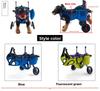 Paralyzed Dog Rehabilitation Mobility Scooter Adjustable Pet Disability Cart Mobility Assistance Wheelchair for Injured Elderly Dogs Hind Leg Support