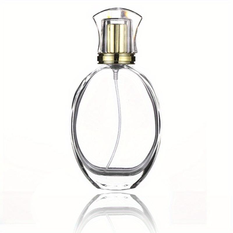 

Флакон для духов большой емкости 50 мл, портативный, многоразовый, пустые контейнеры, косметический спрей-атомайзер, дорожный флакон, распылитель ультрамелкого тумана ellipse