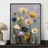 Wildflowers Full Round Drill Diamond Painting Kit DIY Sparkle Art Canvas for Adults Relaxing Craft and Home Decoration Gift Idea Set