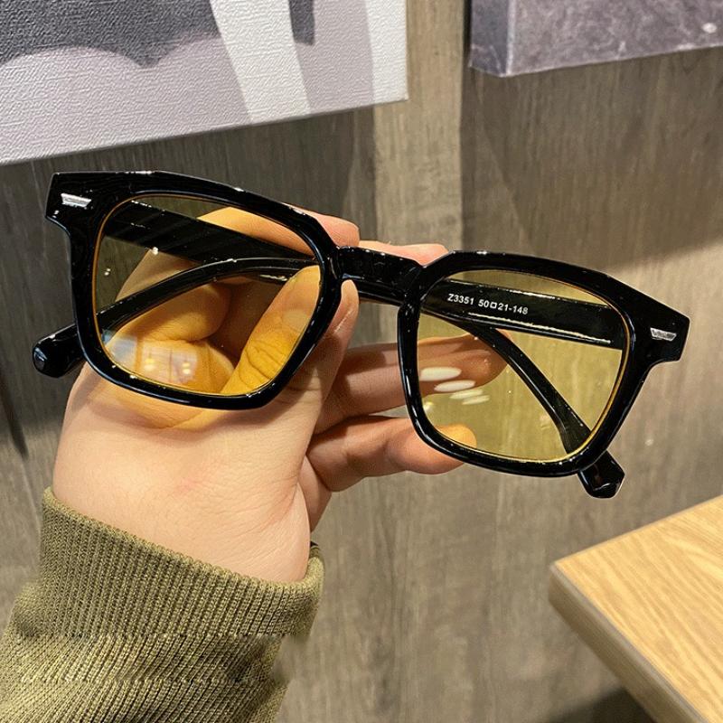 Fashion Ins Marine Sunglasses Women Summer Square Frame Glasses High Quality Street Style Shooting Shades Trendy Accessory