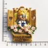 Russia 3D Fridge Magnet Tourist Souvenirs Refrigerator Magnetic Decoration Articles Collection Handicraft Gift