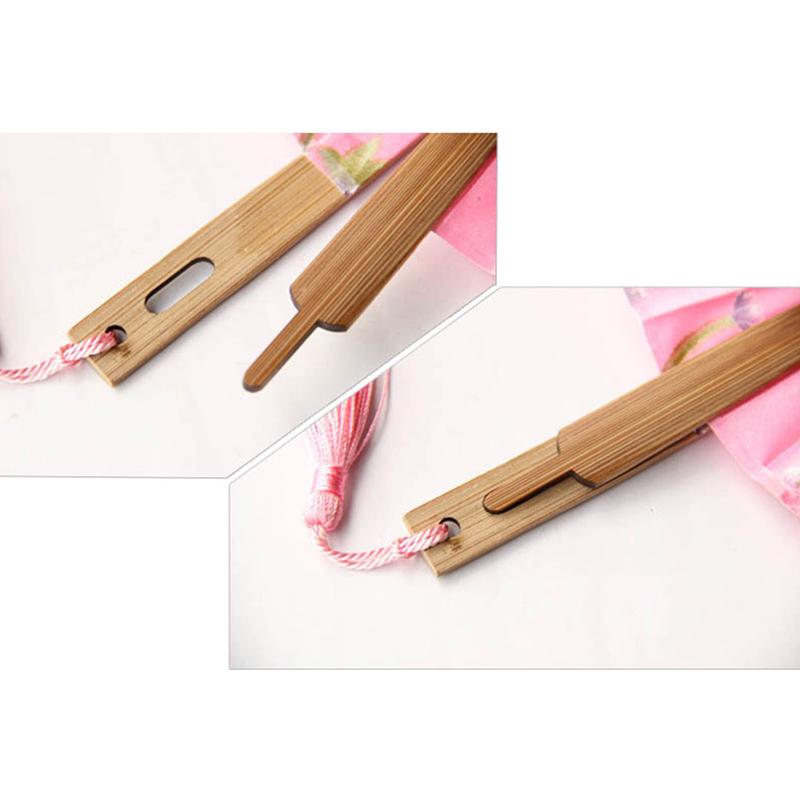 Japanese Sakura Flower Printed Fans Folding Fans Ancient Tassel Round Hand Fan Dance Performance Photo Prop Wedding Party Decor