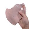 Windproof 3D Stereo Warm Mask: Double-Sided Fleece, Makeup-Safe, Washable for Autumn & Winter Cold Protection.