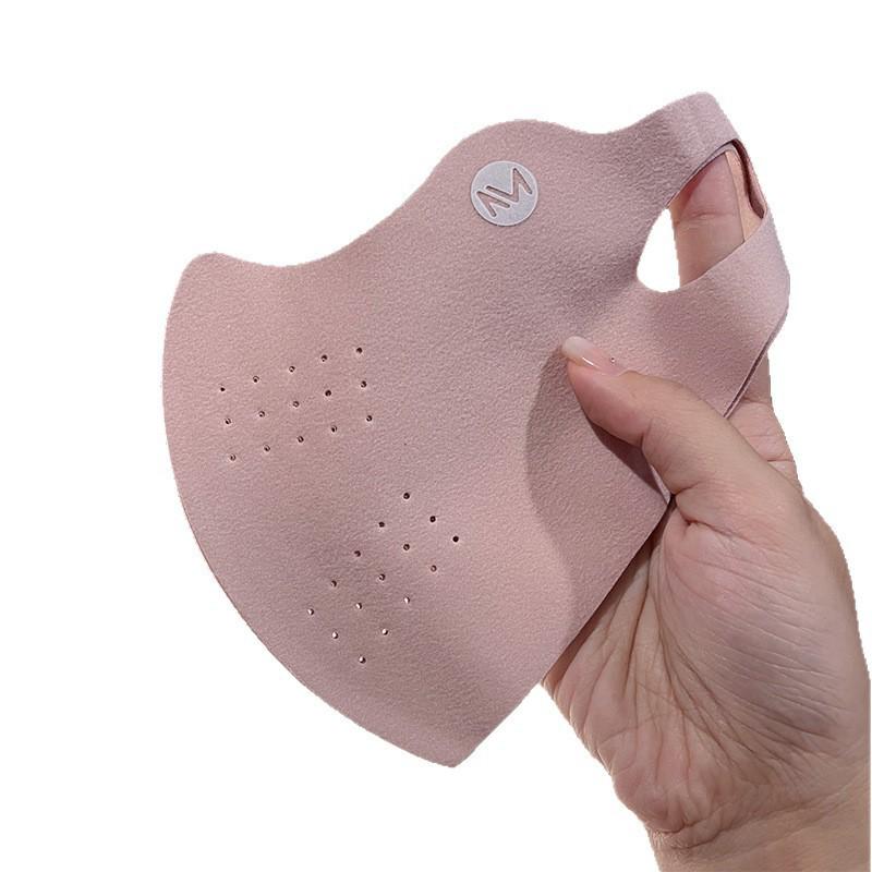 Windproof 3D Stereo Warm Mask: Double-Sided Fleece, Makeup-Safe, Washable for Autumn & Winter Cold Protection.