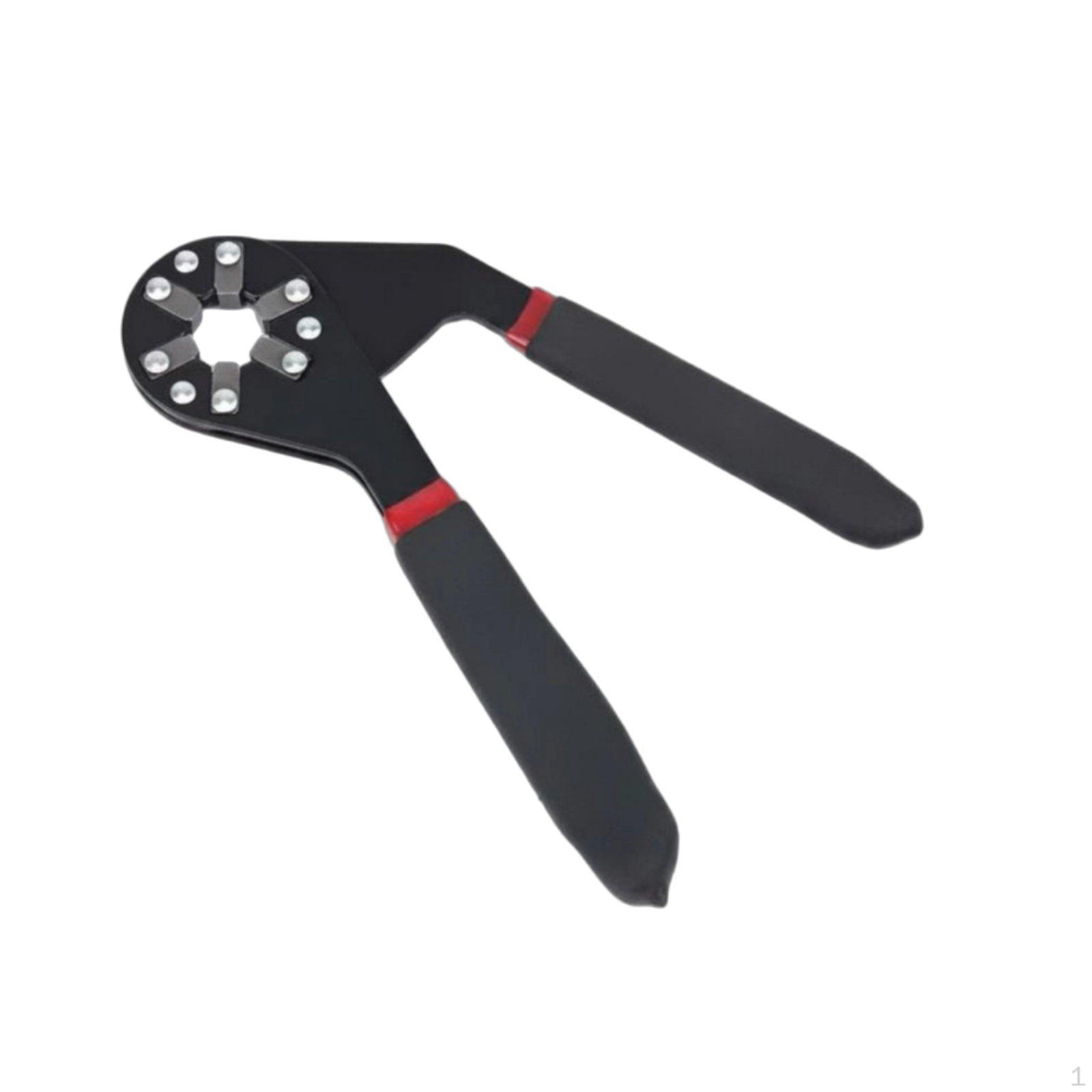 Adjustable Wrench Industrial Grade Versatile Hex Alloy Steel Silver 8 Inch