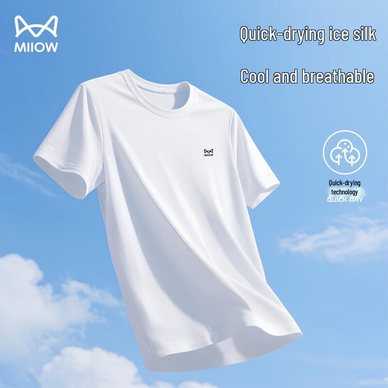 MiiOW Men s Quick-Dry Performance T-Shirt XL