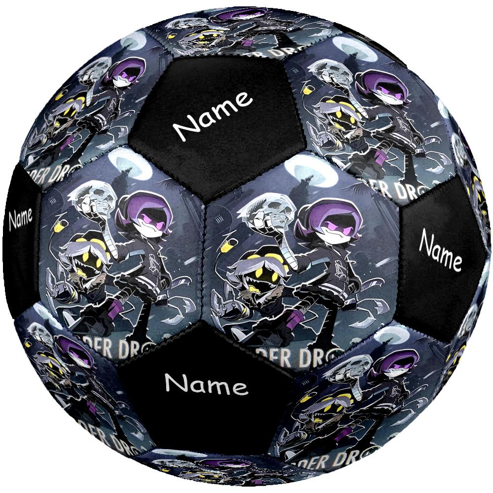 Custom Name Murder Drones Theme Size 5 Soccer Ball, Suitable for Both Indoor and Outdoor Matches, a Gift Suitable for Everyone.
