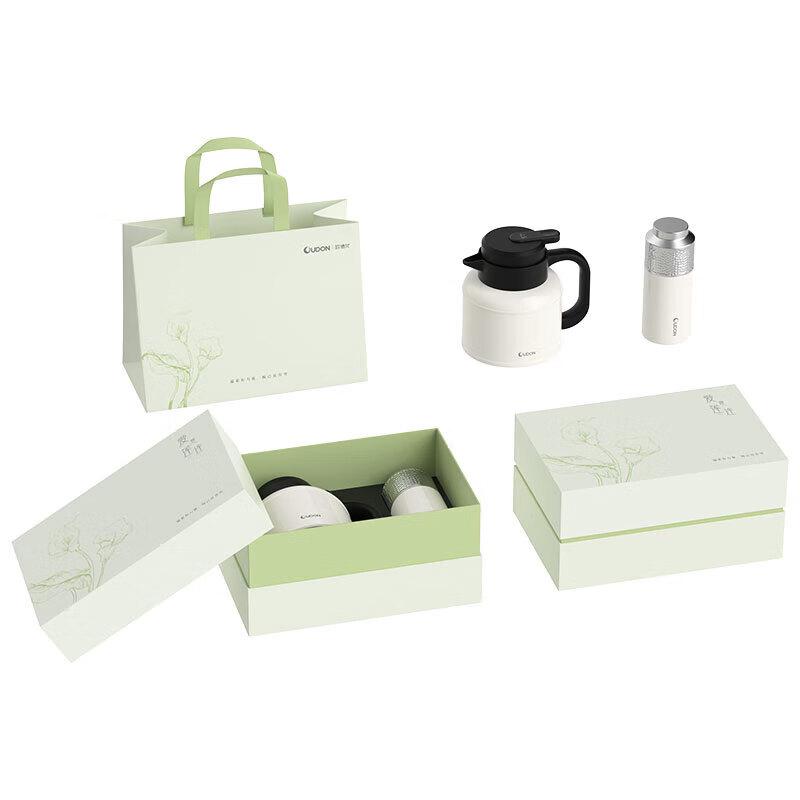 Oudon Lotus Love Thermal Tea Pot & Mug Gift Set