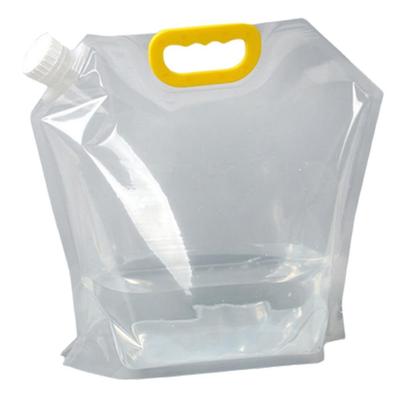 1.5/2.5/5/10L Faltbare Tragbare Trinkwasser Tasche Camping Wasser Lagerung Für Outdoor Notfall J7T3