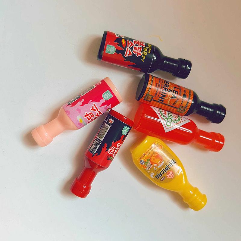 

10 шт. Миниатюрный кукольный домик Кухонная приправа Модель соуса для индейки и лапши для украшения аксессуаров для кукольного домика