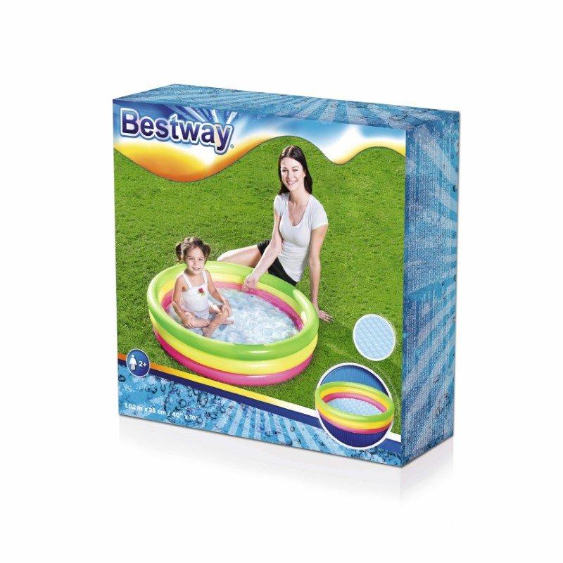 Summer Inflatable Pool 102x25 Cm Bestway 51104
