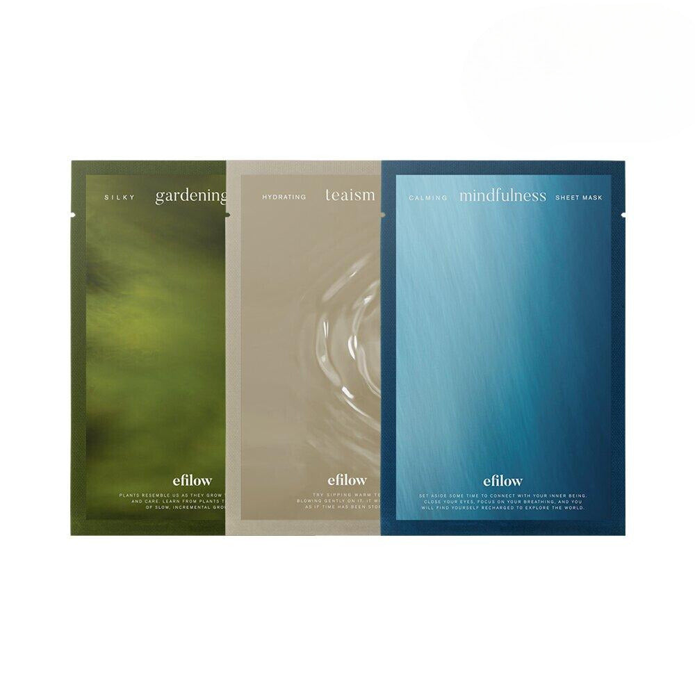 efilow Sheet Mask 5P Choose 1 out of 3 options Calming Mildfulness