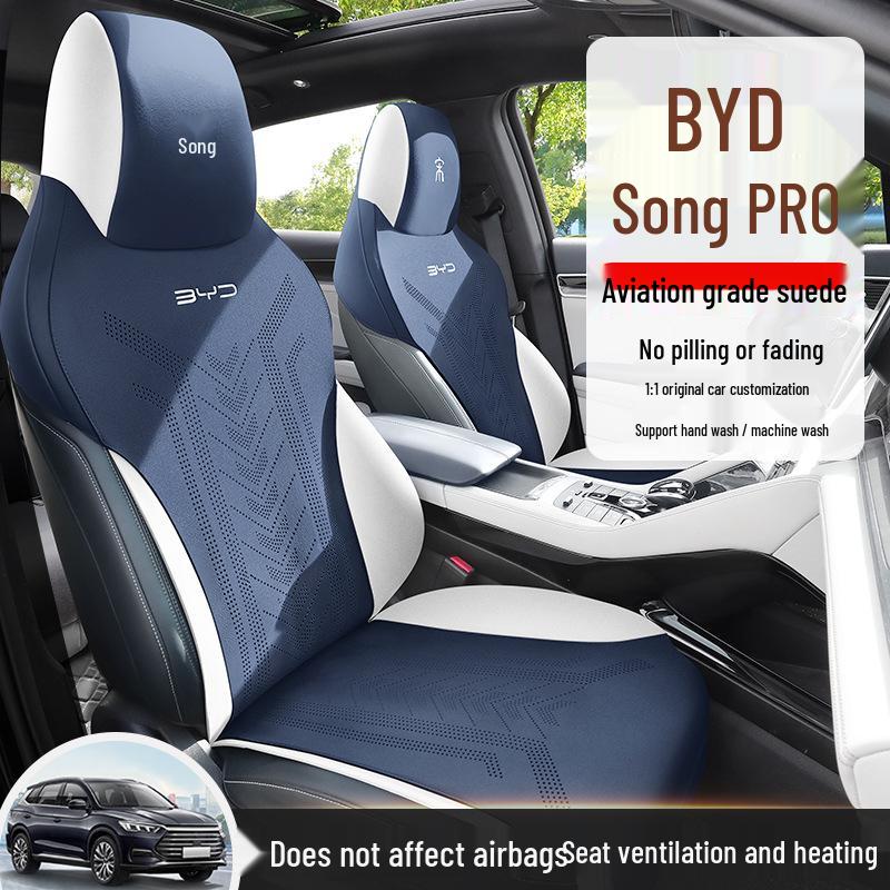 BYD Song PRO 5-Seat Car Seat Cushion Cover - Universal Semi-Package Saddle Pad