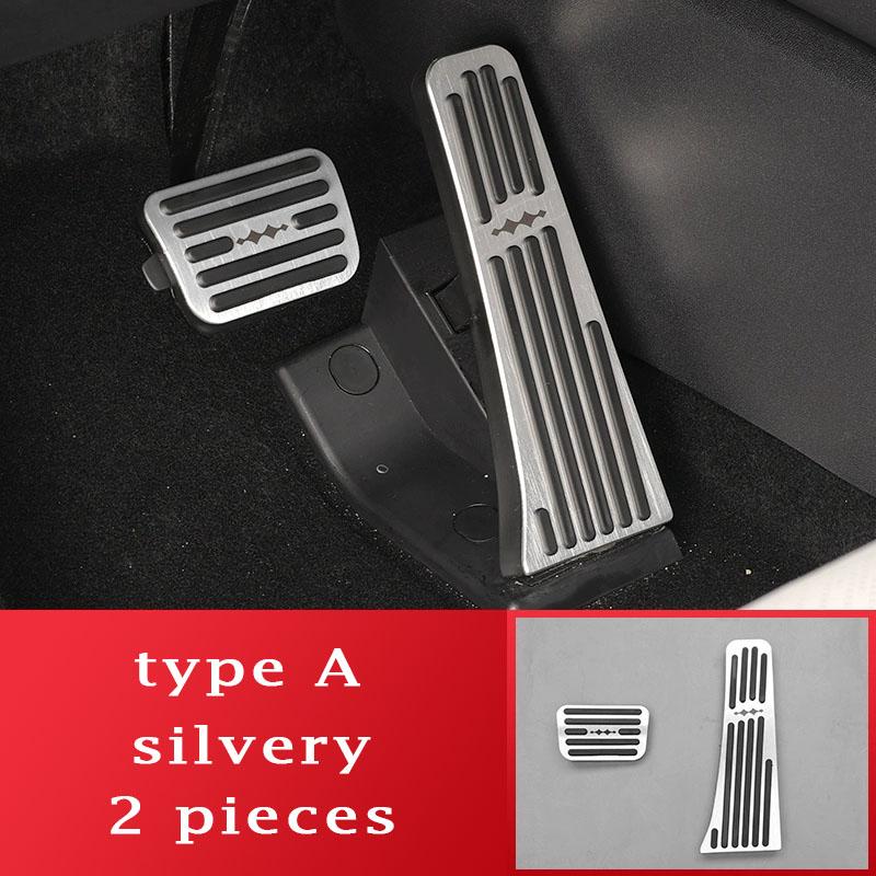 HGLRH1 Car Accelerator Brake Pedal Protection Decoration Cover Interior Styling Accessories For BYD Leopard Titanium 7 Ti7 2025 2026