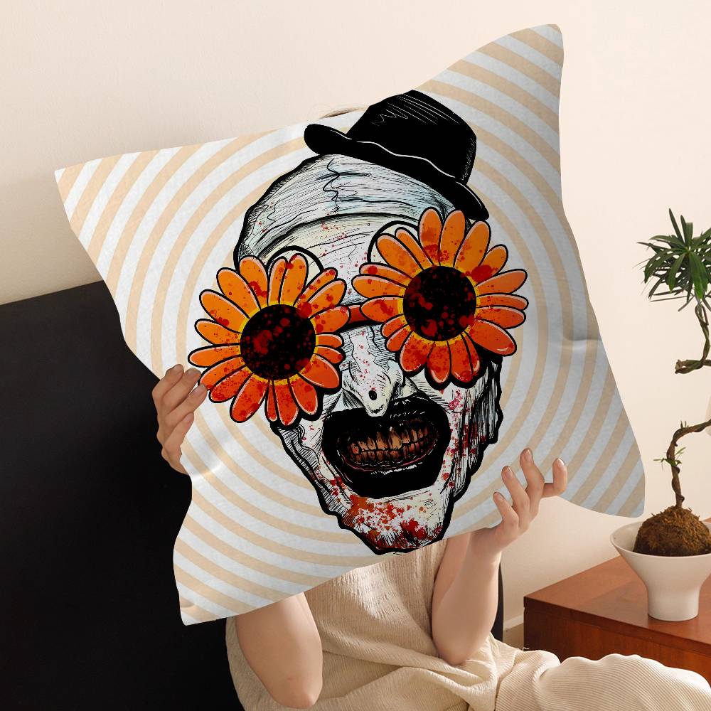 Film Funny TTerrifier Horror   pillow cover sofa cushion cover home room decoration children gift
