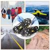 8 Teeth Ice Gripper Spike for Shoes Winter Outdoor Anti-Slip Shoes Crampons Spike Universal Hiking Mountain Climbing Crampons