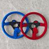 14Inch Universal Racing Montecarlo Sports Steering Wheel Red Suede JDM Car Steering Wheel PC-ST51