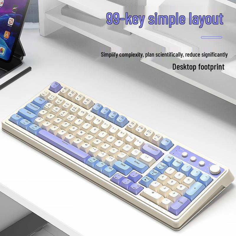 Tarantula S99 Wireless Tri-Mode RGB Bluetooth Mechanical Keyboard for Gaming & Office.