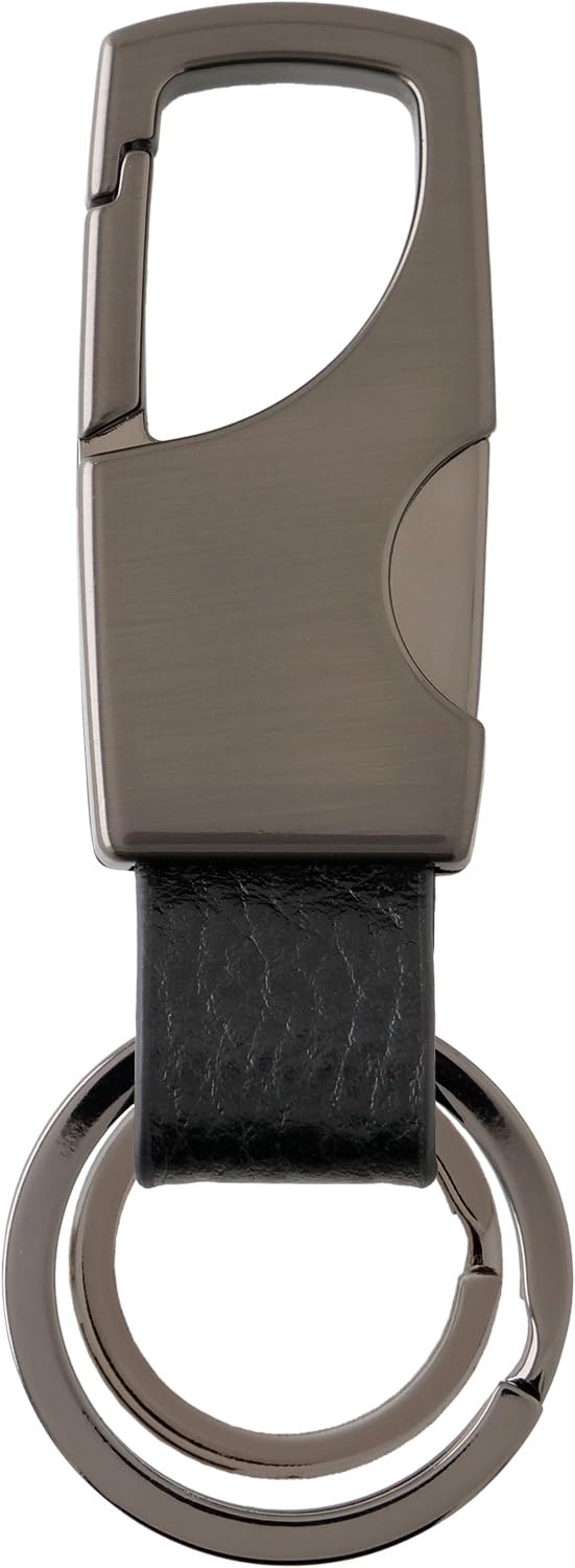 

Carabiner Key Ring Black Square Slip-On ZHK-2202 чорний