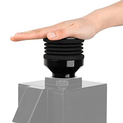 Watchget Moedor de Café Funil de Dose Única para Moedores Eureka Mignon, Fole de Silicone para Soprar Borra de Café Residual, Limpeza do Moedor de Café