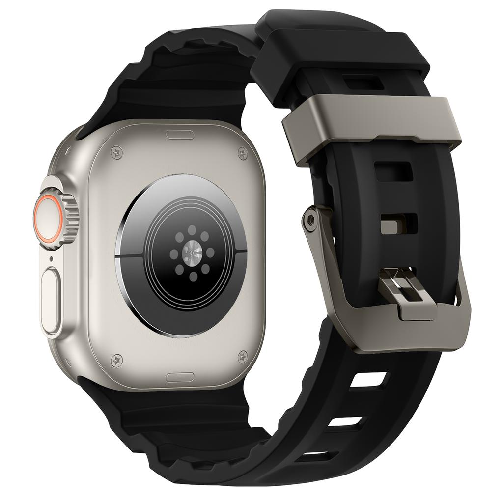 Trail Silicone Strap For Apple Watch Ultra 3 2 49mm Band 11 10 9 8 7 46mm 45mm High-end Bracelet Wristband iWatch 6 5 SE 3 44mm