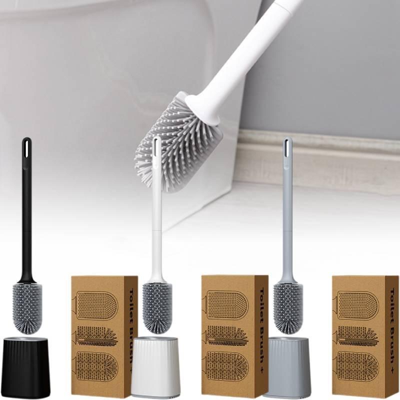 Modern Detachable Multifunctional Toilet Brush Set Home Long Handle Leakproof Bathroom Cleaner