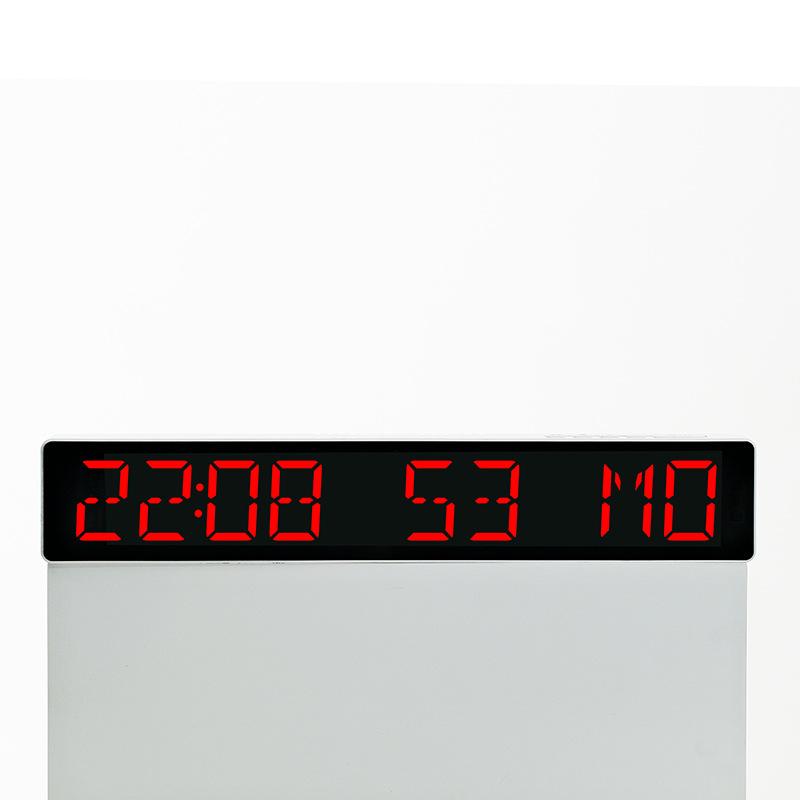 Self-aligning LED Clock Desktop Desk Clock Multifunctional Electronic Clock Simple Alarm Clock Countdown Days