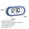Children's Cartoon LCD Desktop Alarm Clock - Mute, Electronic for Bedroom or Study