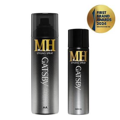 Gatsby Matt & Hard Spray Brothers (200ml of Original Product + 65ml Additional Gift)