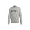 Adidas Letter Logo Print Zippers Thickened And Fleece Lined Sports Jackets & Coats Men's Gray EI9742