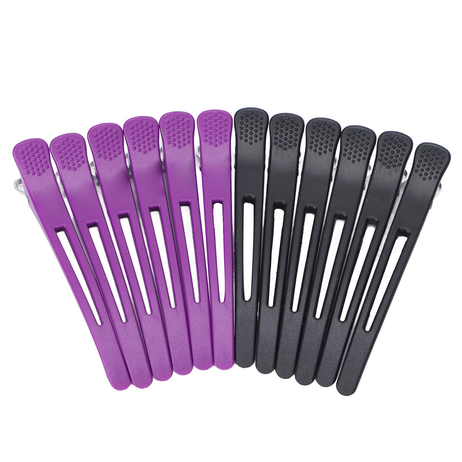 

12 шт. противоскользящие заколки для волос Duckbill, укладочные заколки для волос для парикмахерской, стрижки, макияжа, мытья лица