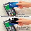 RFID Blocking Card, Safecard NFC Debit Credit Card Passport Protector