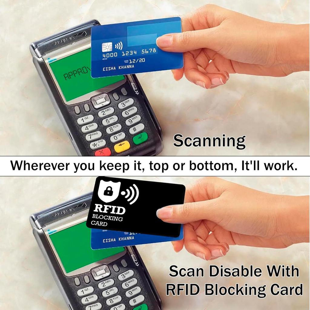 RFID Blocking Card, Safecard NFC Debit Credit Card Passport Protector