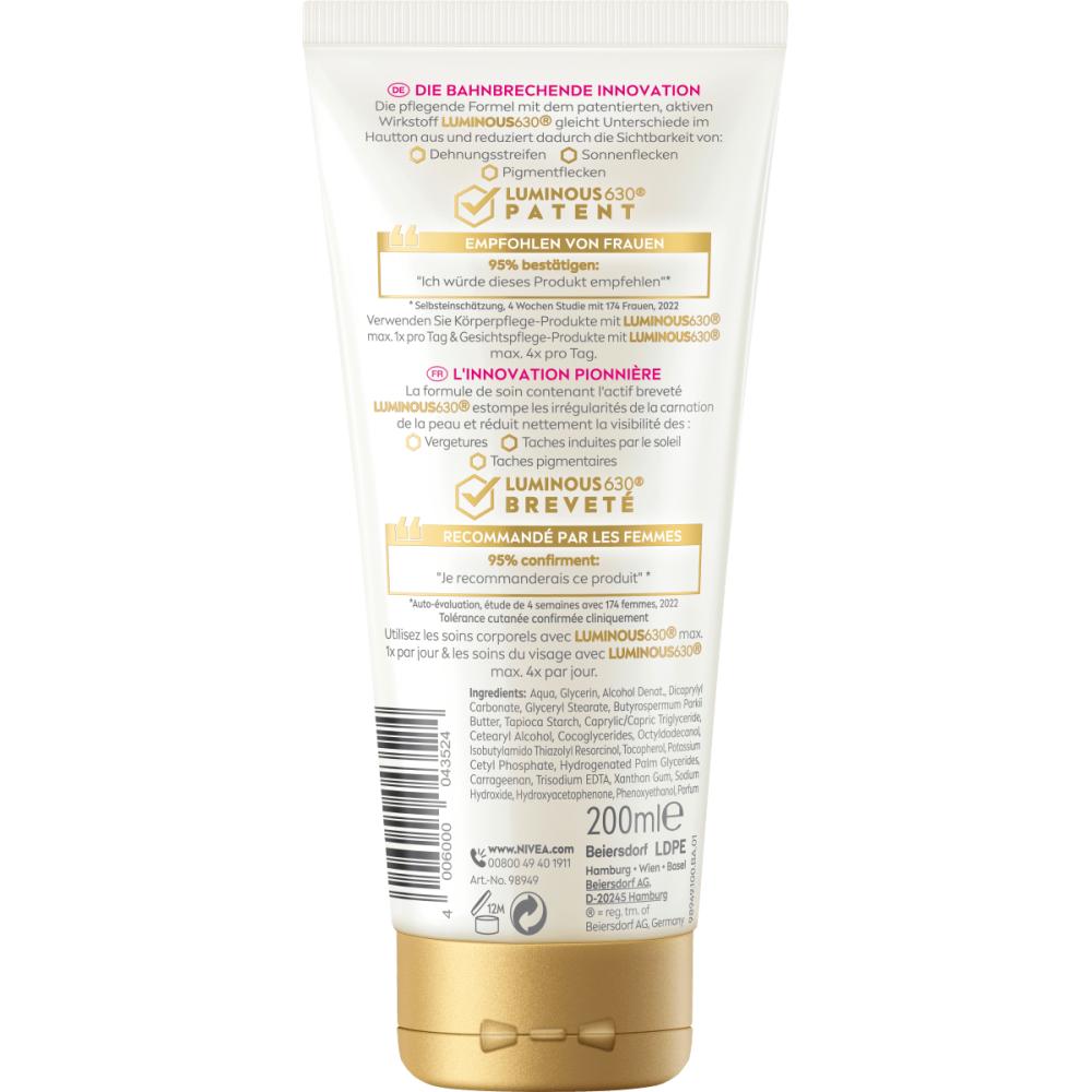 NIVEA NIVEA Body Cream Luminous Anti-Stretch Mark 200ml