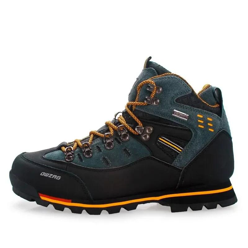 Men Boots Outdoor Mountain Climbing Sneaker Mens Top Quality Desert Tactical Hiking Shoes Casual Snow Boots Zapatos Para Hombre