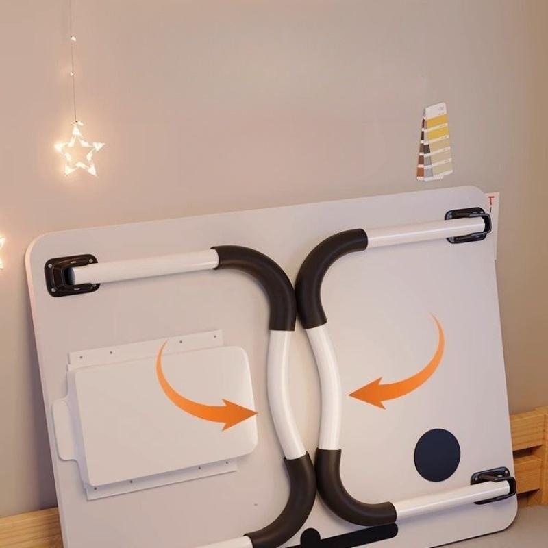 A Bedside Folding Table That Doesn't Require Installation, A Computer Table, and A Portable Small Table for The Bedroom