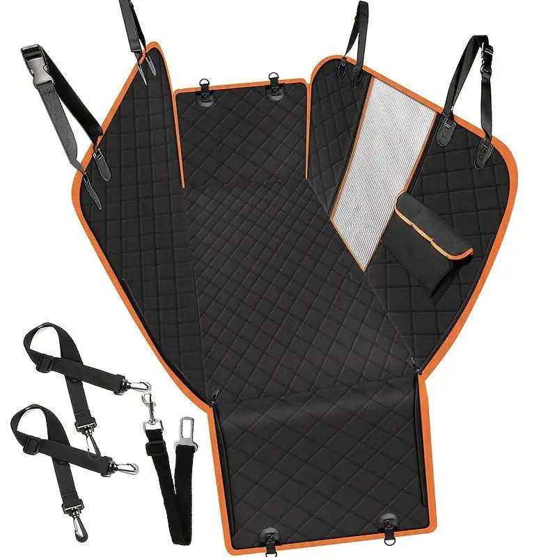 Pet Travel Waterproof Car Mat - Scratch & Bite-Proof Rear Seat Protector