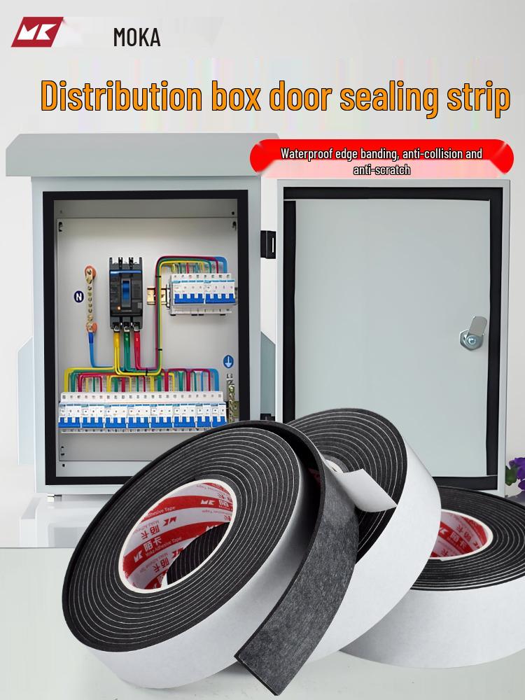 

Уплотнительная прокладка: Водонепроницаемая клейкая полоса из губчатого пенопласта для изоляции, защиты от пыли и защиты от столкновений 30mm Width x 3mm Thick x 5m