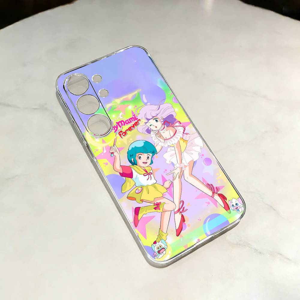 Magical Angel Creamy M-Mami Transparent Shockproof phone Case For Samsung S25,24,21,22,23,30,20,Ultra,Plus,Fe,Lite Samsung S205G