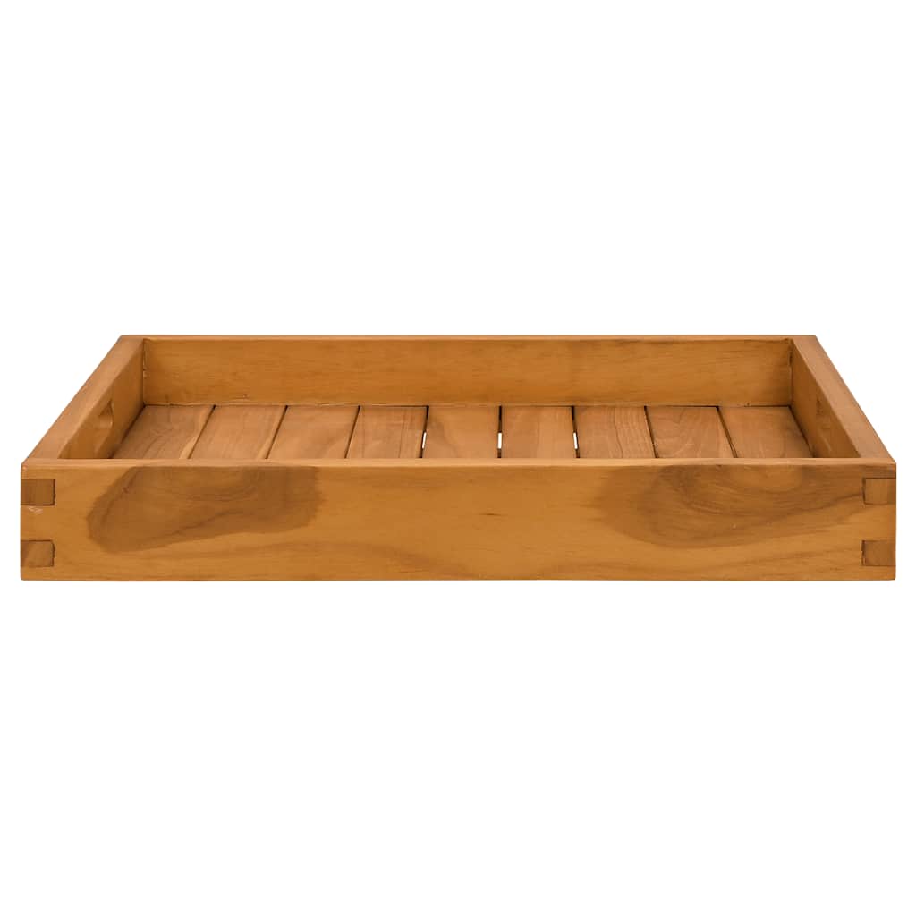 Vidaxl Taca, 50X50 Cm, Lite Drewno Tekowe