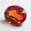 Sri Lanka Orange Oval Cut 11.12 Ct Natural Sapphire Loose Gemstone CERTIFIED B-29 002