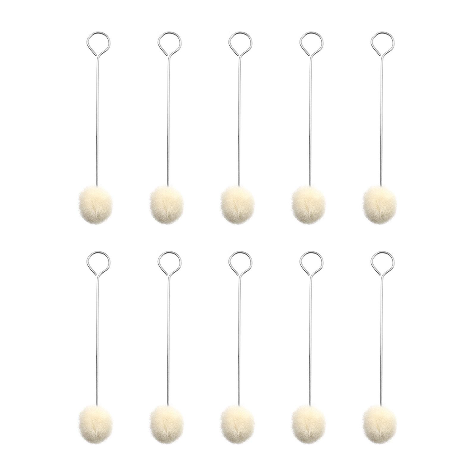 

Проекты для поделок своими руками, кисть для шерсти, инструмент для окрашивания кожи с металлической ручкой (10 шт) Красивый, бежевый, 16 см