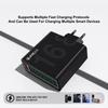 8-Port QC3.0 Fast Charging Travel Charger for Europe, America & Korea - Mobile Phone Charger