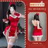 Xianyi Sexy Underwear Christmas Qqny Uniform Temptation Pure Desire Sexy Open File Free New Year's Robe Female S40
